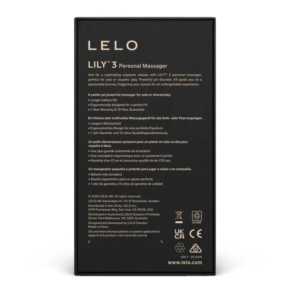 Lily 3 Personal Massager Vibrator|Lelo Outlet