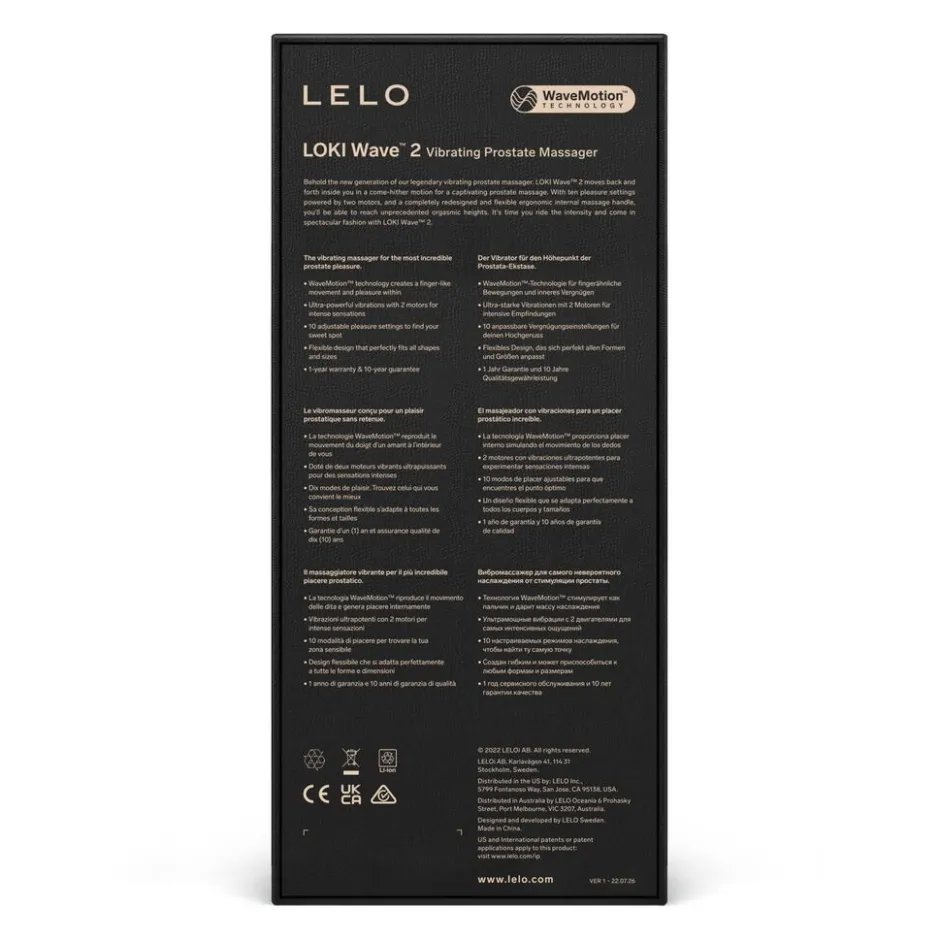 Lelo Loki Wave 2 Prostaat Vibrator< Seksspeeltjes