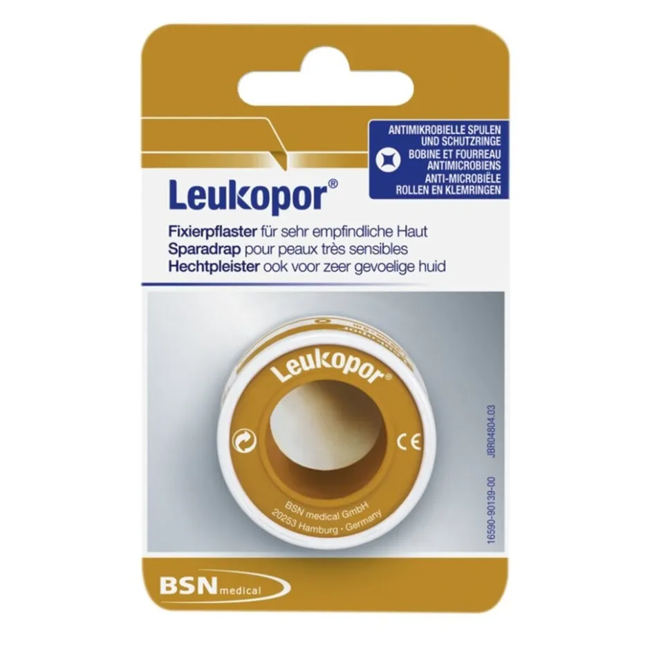 Leukopor Hechtpleister< Hechtpleisters