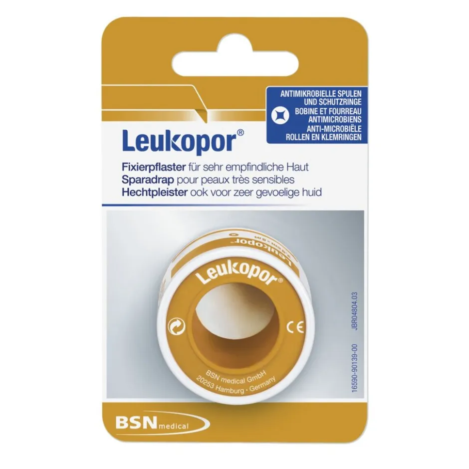 Leukopor Hechtpleister< Hechtpleisters