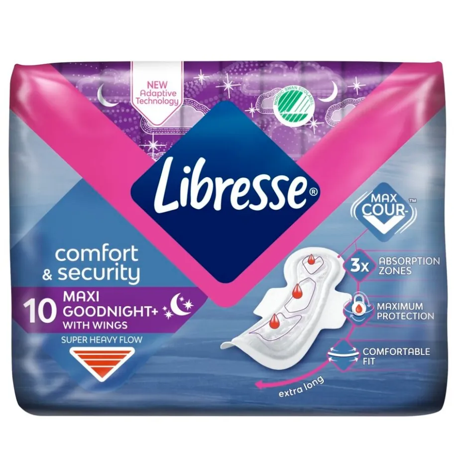Maxi Goodnight Wing Maandverband|Libresse Outlet