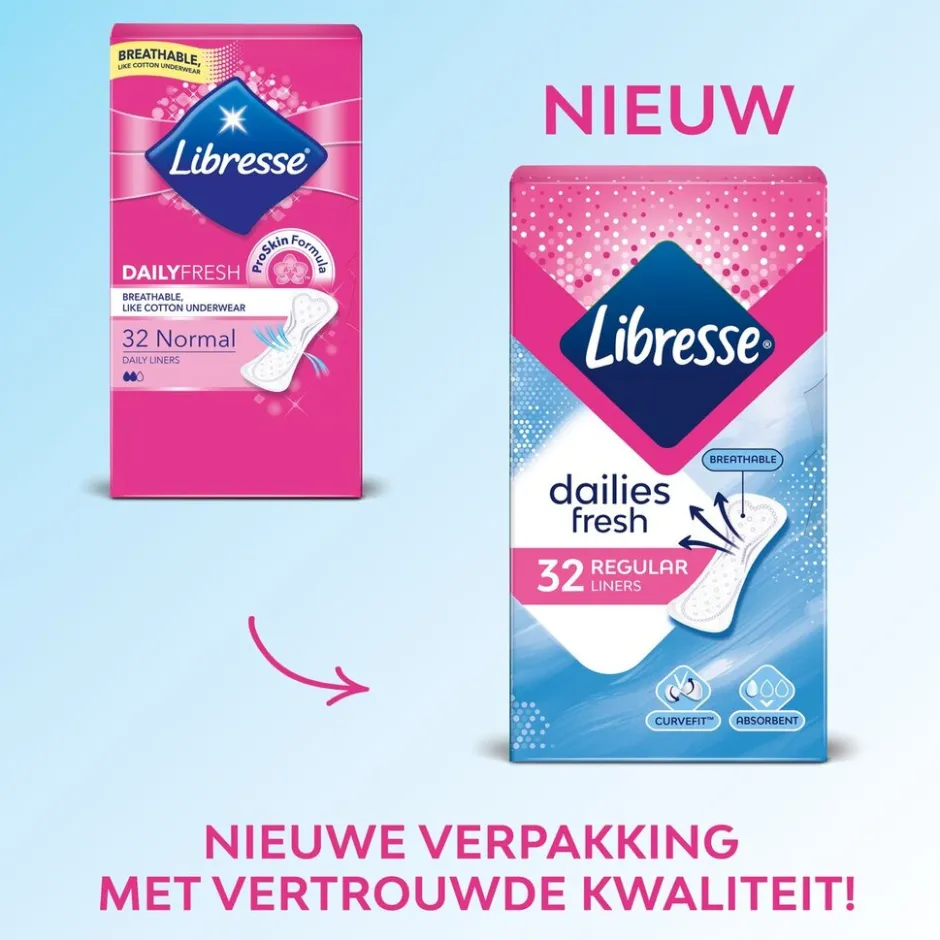 Normal Inlegkruisjes|Libresse Clearance