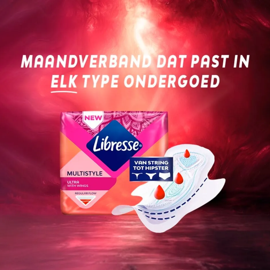 Libresse Ultra Normal Multistyle Maandverband< Maandverband