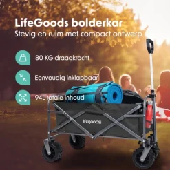 Opvouwbare Bolderkar|LifeGoods New