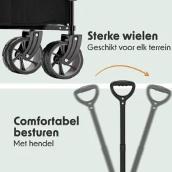 XXL Opvouwbare Bolderkar|LifeGoods New