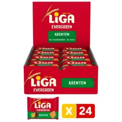 Liga Evergreen Krentenkoekjes Duopacks XL< Koek