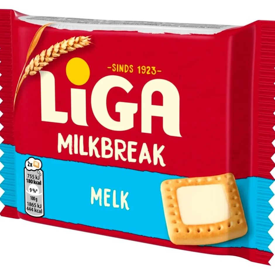 Liga Milkbreak Melkkoekjes Duopacks Box< Koek