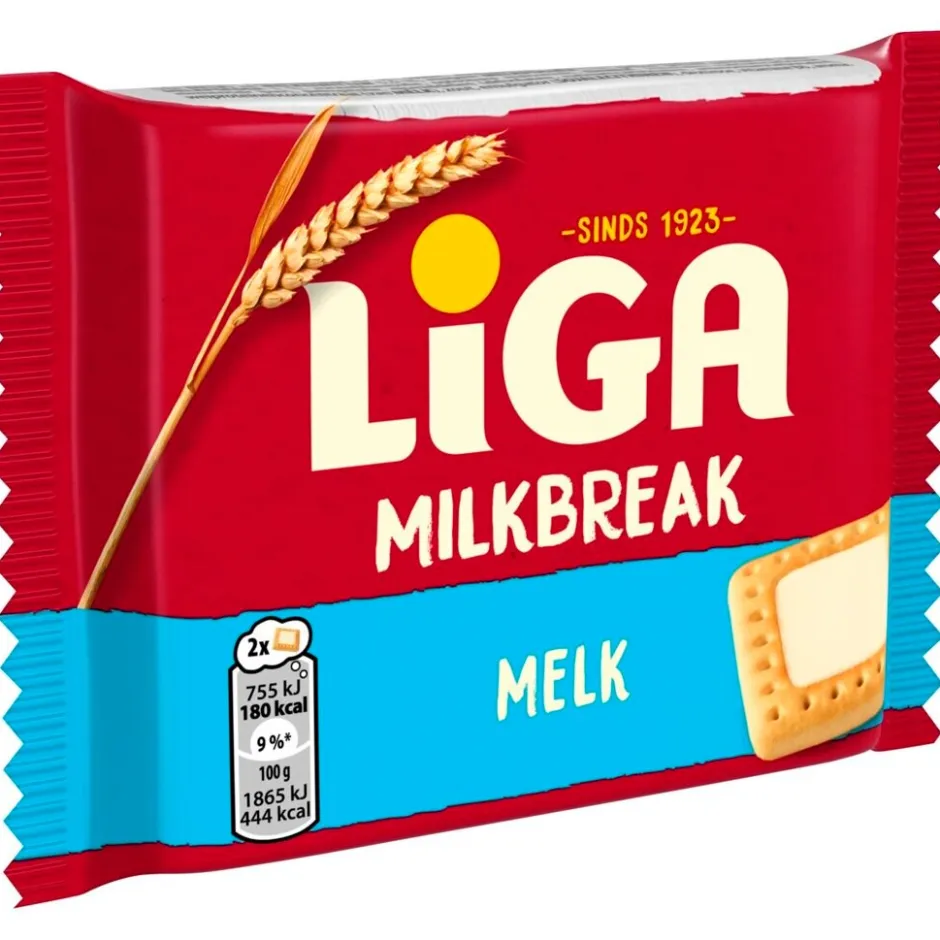 Liga Milkbreak Melkkoekjes Duopacks Box< Koek