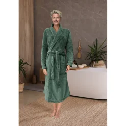 Flanel Fleece Badjas Uni|Linnick