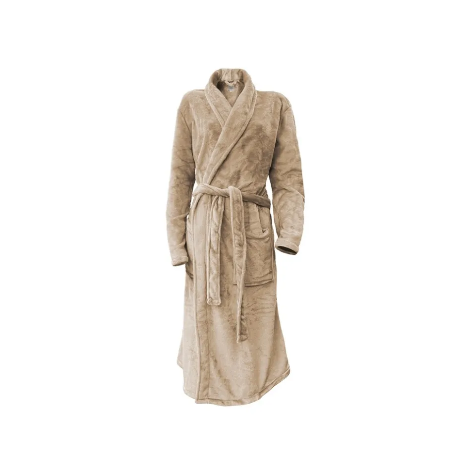 Flanel Fleece Badjas Uni|Linnick Outlet
