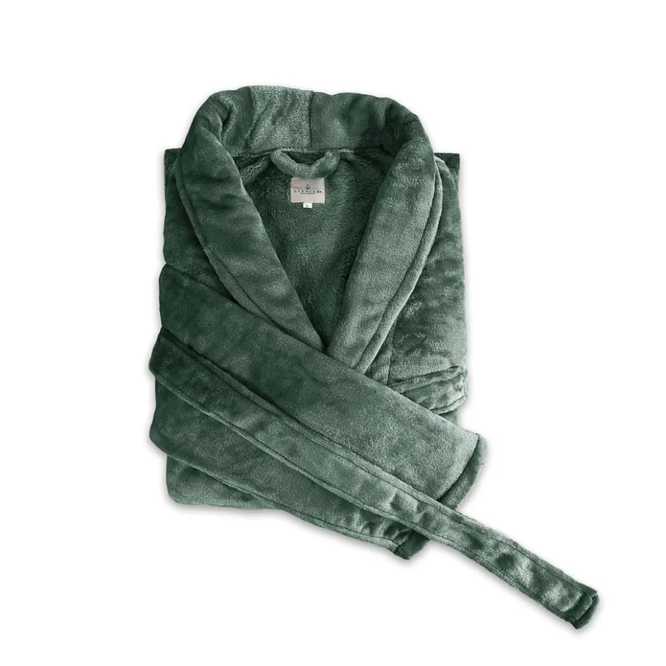 Flanel Fleece Badjas Uni|Linnick