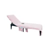 Linnick Strandlaken Ligbed Handdoek Microvezel 75x215cm (3 in 1) - light pink< Buiten En Vrije Tijd