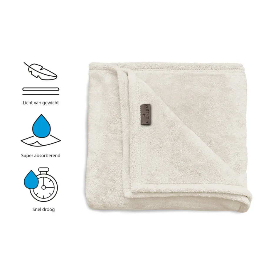 Strandlaken Microvezel 100x200cm - sand|Linnick Outlet