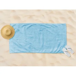 Strandlaken Microvezel 100x200cm - blue|Linnick Sale