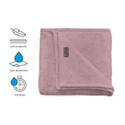 Strandlaken Microvezel 100x200cm - rosé|Linnick Discount