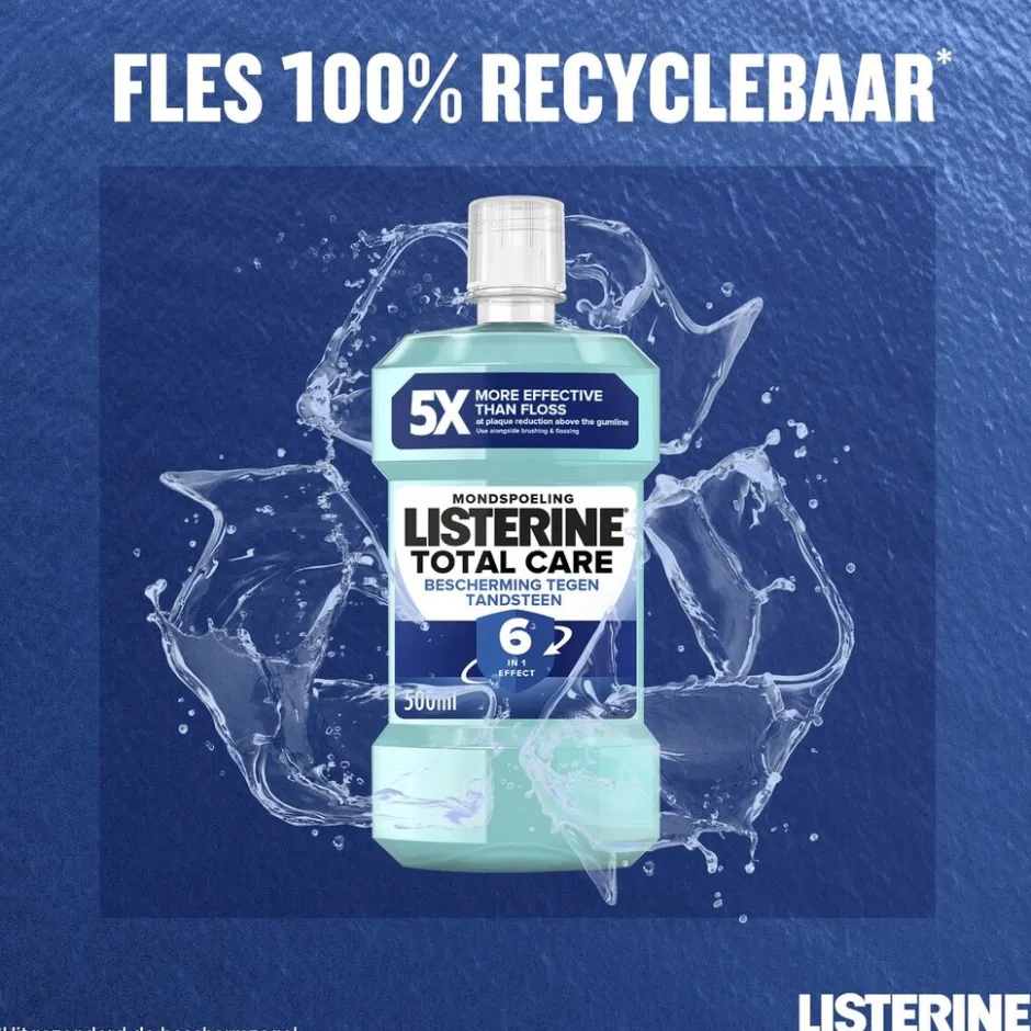 Listerine Total Care Anti-Tandsteen Mondspoeling< Mondwater En Mondspray