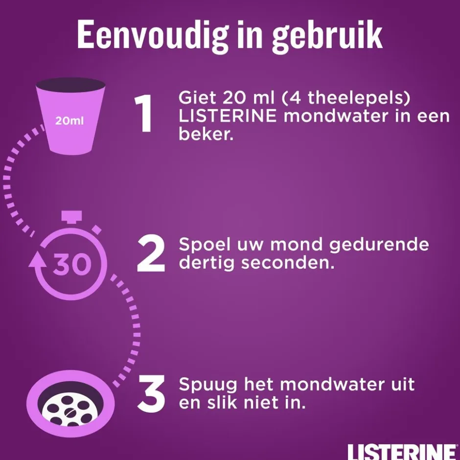 Listerine Total Care Mondwater< Mondwater En Mondspray