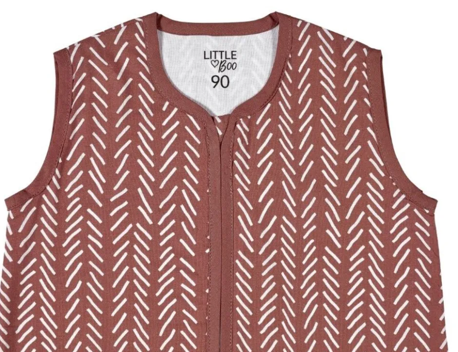Little Boo Geweven ZigZag 70cm Slaapzak< Babyslaapzakken