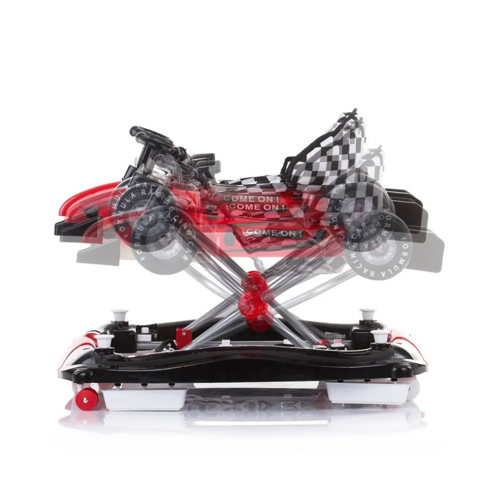 Chipolino Loopstoel 4-In-1 Racer Red< Loopstoelen