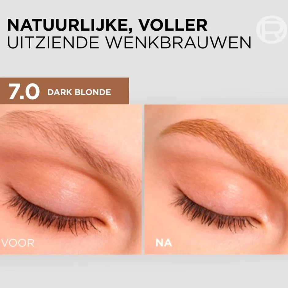 L'Oreal L'Oréal Paris 7.0 Dark Blonde Brow Color Wenkbrauwverf< Wenkbrauw Make-Up