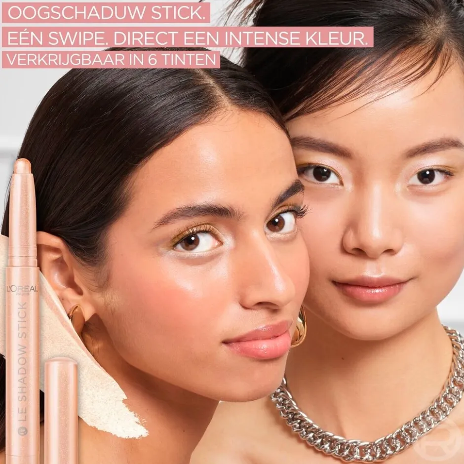 L'Oreal L'Oréal Paris 105 Mesmerizing Gold Le Shadow Stick< Oogschaduw