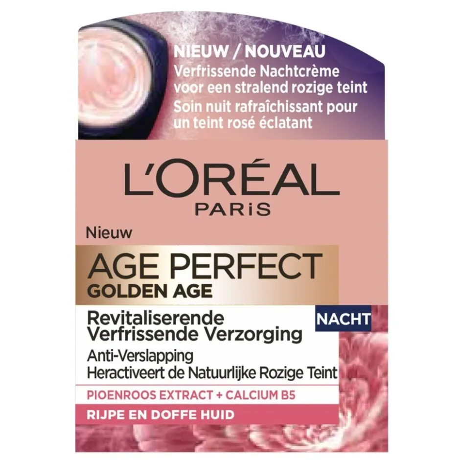 L'Oreal Paris L'Oréal Paris Age Perfect Golden Age Anti-Veroudering Nachtcrème< Nachtcreme