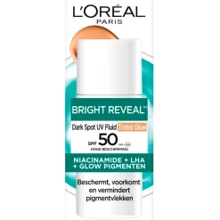 L'Oreal Paris L'Oréal Paris Bright Reveal Dark Spot SPF50+ Tinted Glow UV Fluid< Dagcreme