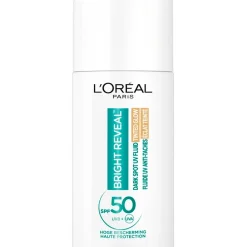 L'Oreal Paris L'Oréal Paris Bright Reveal Dark Spot SPF50+ Tinted Glow UV Fluid< Dagcreme