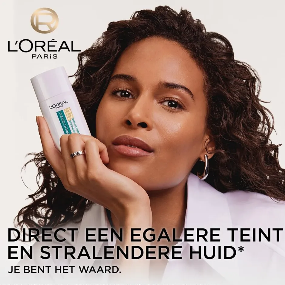 L'Oreal Paris L'Oréal Paris Bright Reveal Dark Spot SPF50+ Tinted Glow UV Fluid< Dagcreme