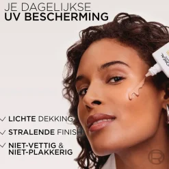 L'Oreal Paris L'Oréal Paris Bright Reveal Dark Spot SPF50+ Tinted Glow UV Fluid< Dagcreme