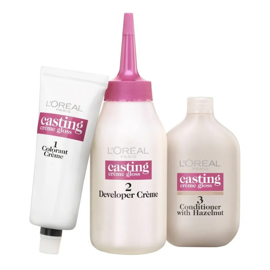 Casting L'Oréal Paris Crème Gloss 734 Honing Amber Verzorgende Haarkleuring< Haarverf
