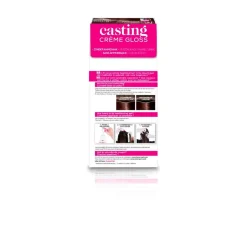 Casting L'Oréal Paris Créme Gloss 500 Lichtbruin Semi-Permanente Haarkleuring< Haarverf
