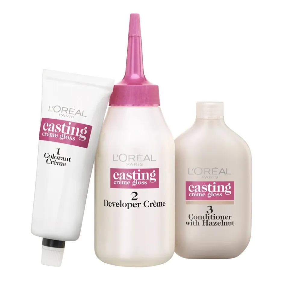 Casting L'Oréal Paris Créme Gloss 634 Donker Goud Koperblond Semi-Permanente Haarkleuring< Haarverf