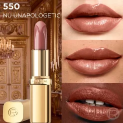 L'Oreal L'Oréal Paris Color Riche 550 Unapologetic Satin Nude Lippenstift< Lipmake-Up