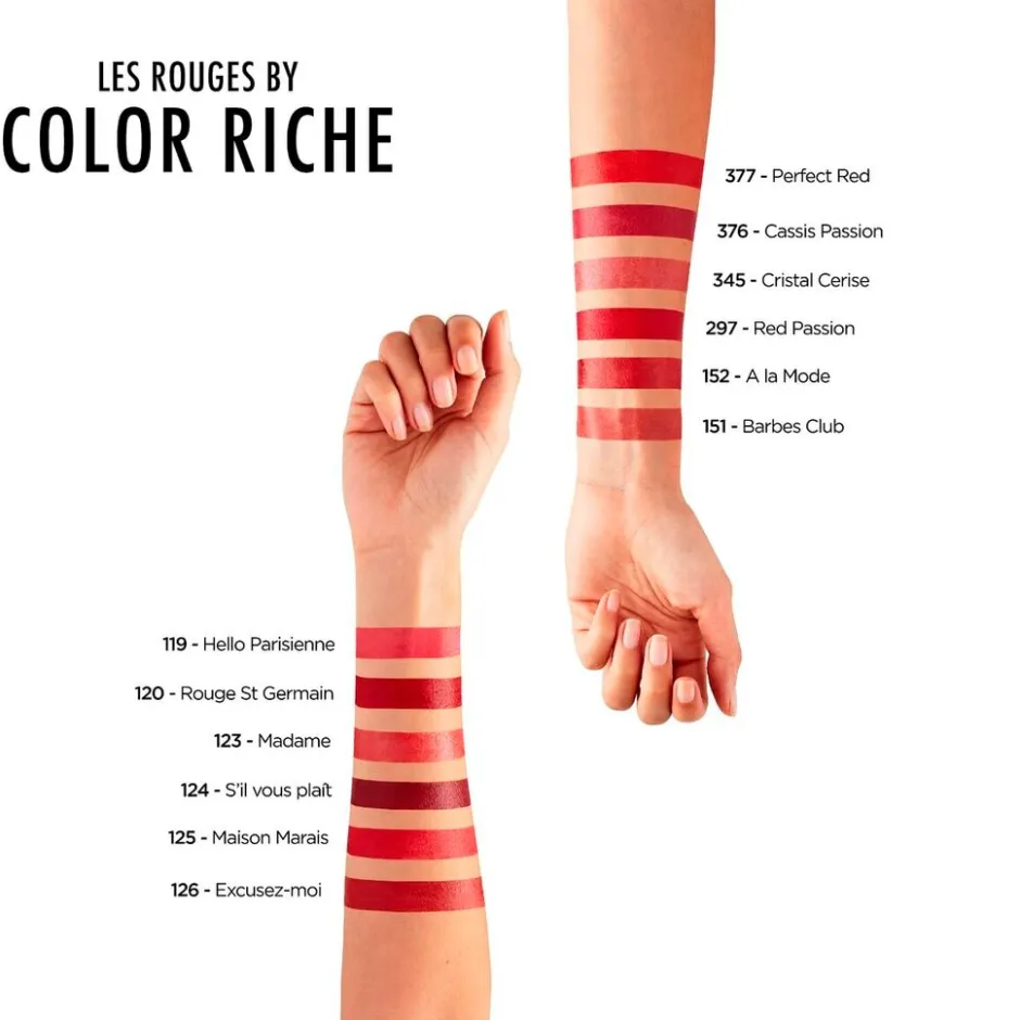 L'Oréal Paris Color Riche 125 Maison Marais Satin Lippenstift|L'Oreal Best