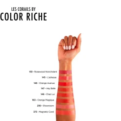 L'Oréal Paris Color Riche 163 Orange Magique Satin Lippenstift|L'Oreal