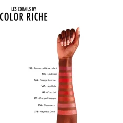 L'Oréal Paris Color Riche 163 Orange Magique Satin Lippenstift|L'Oreal