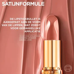 L'Oreal L'Oréal Paris Color Riche Nude Intense 635 Worth It Medium Satin Lippenstift< Lipmake-Up