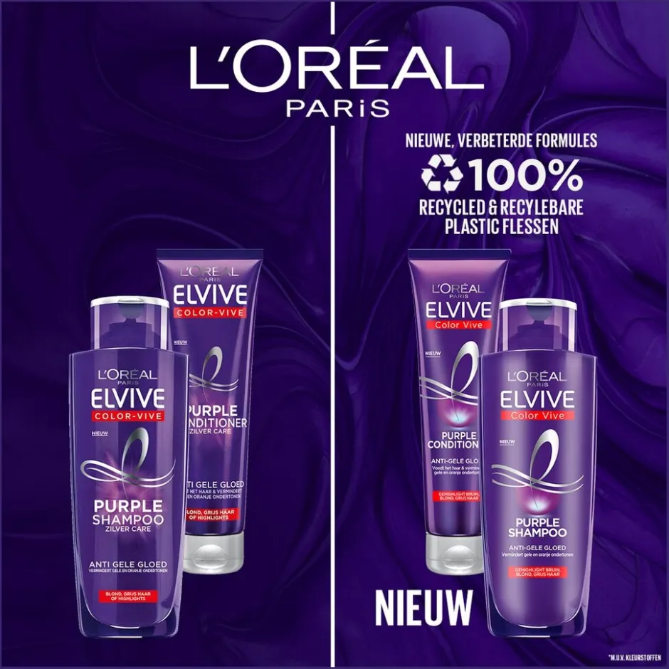 L'Oréal Paris Color-Vive Purple Shampoo|Elvive Sale