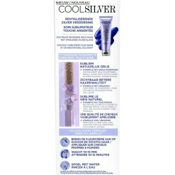 Cool Silver L'Oréal Paris 2 Parelmoer Wit Revitaliserende Zilver Verzorging< Haarverf