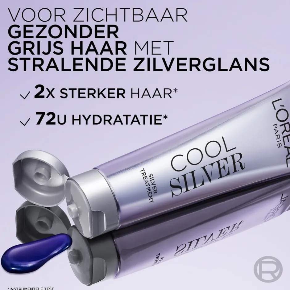 Cool Silver L'Oréal Paris 1 Puur Wit Revitaliserende Zilver Verzorging< Haarverf