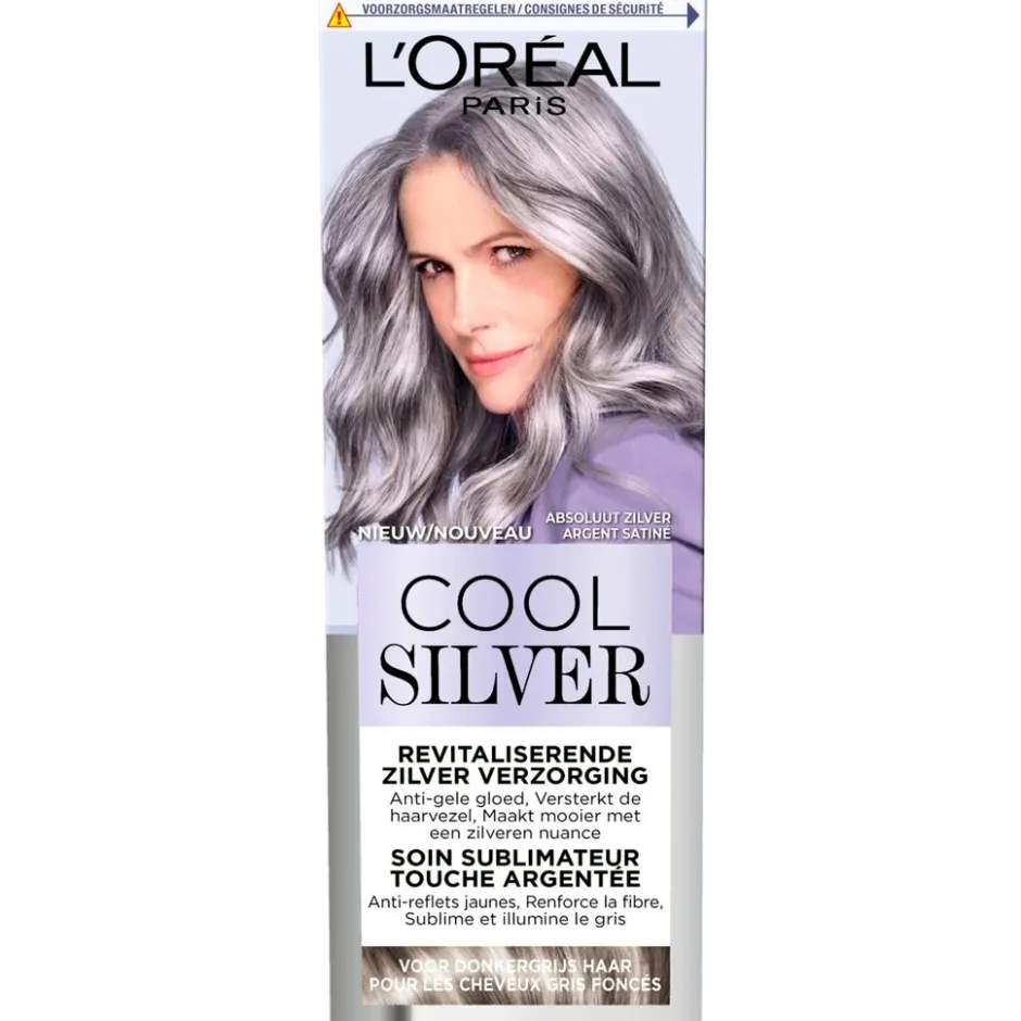 Cool Silver L'Oréal Paris 3 Absoluut Zilver Revitaliserende Zilver Verzorging< Haarverf