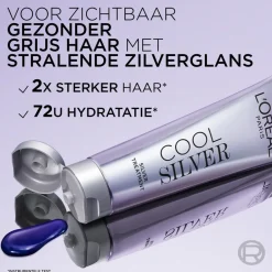 Cool Silver L'Oréal Paris 3 Absoluut Zilver Revitaliserende Zilver Verzorging< Haarverf