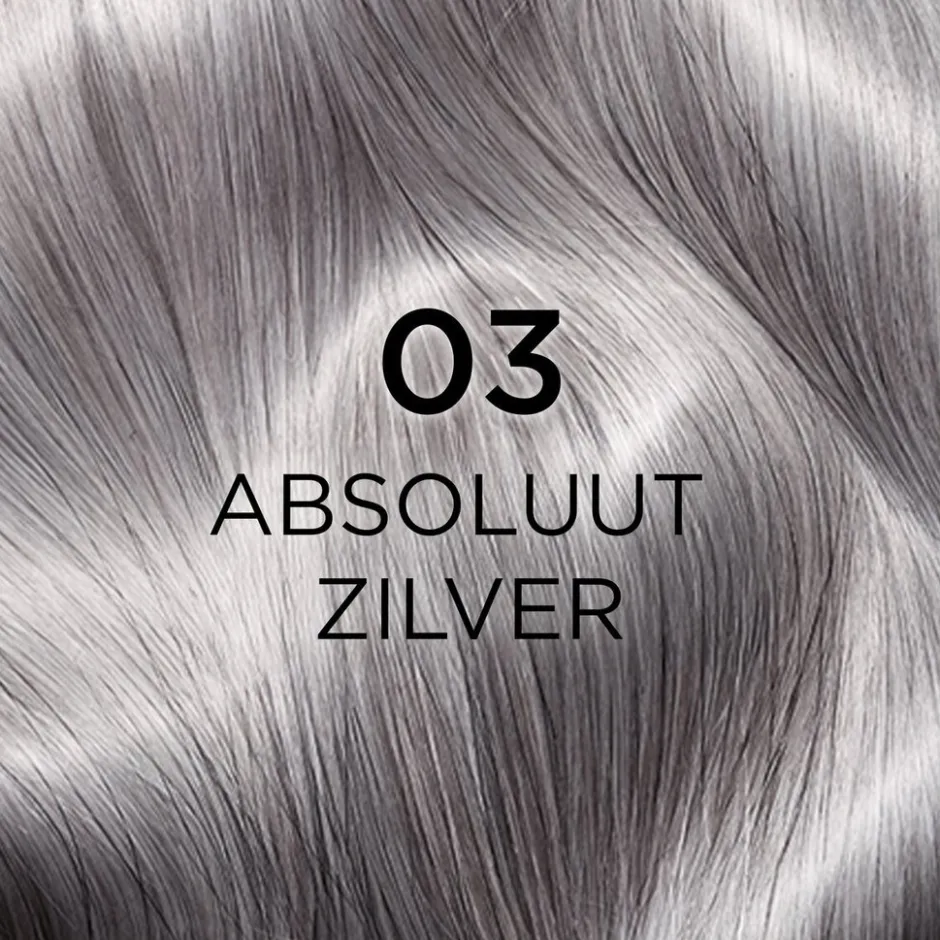 Cool Silver L'Oréal Paris 3 Absoluut Zilver Revitaliserende Zilver Verzorging< Haarverf