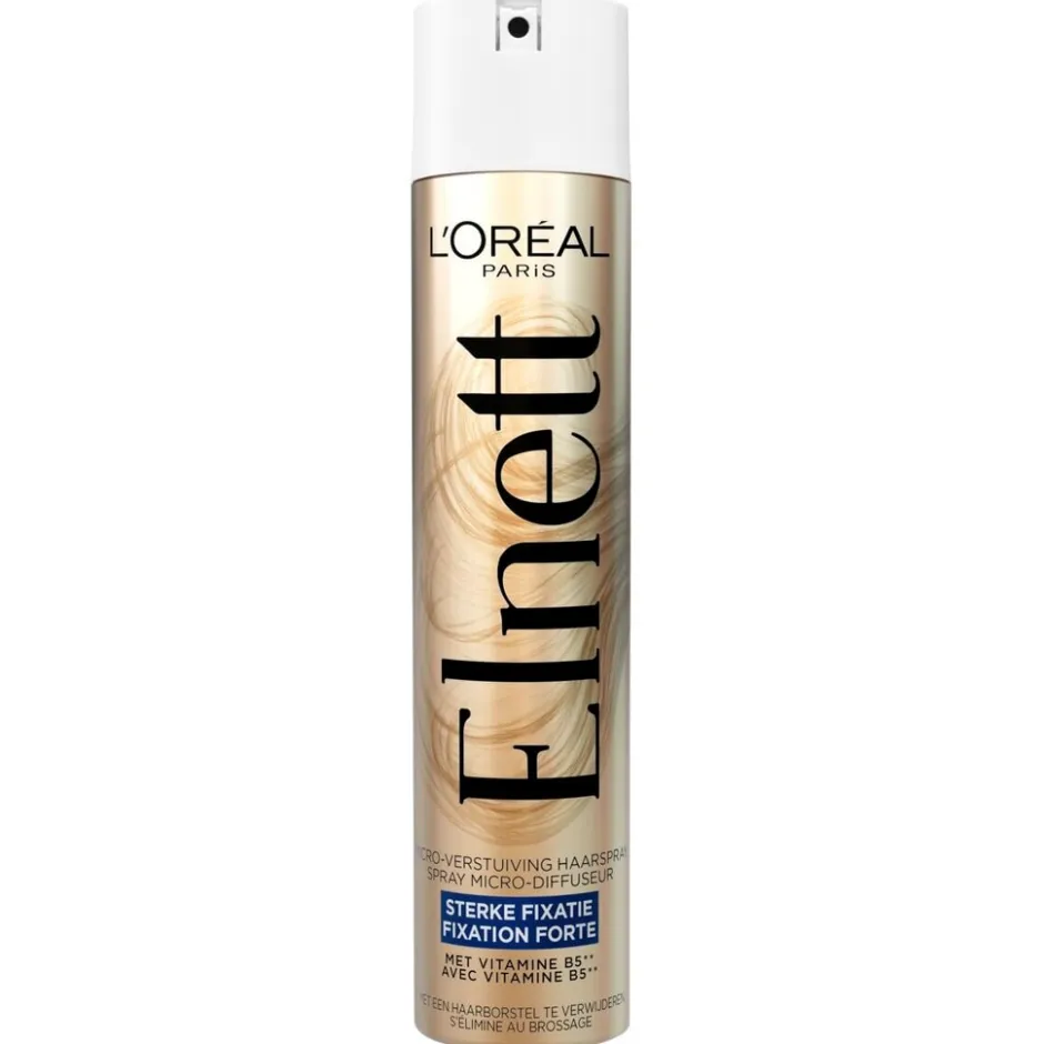 Elnett L'Oréal Paris Satin Sterke Fixatie Haarlak< Haarlak
