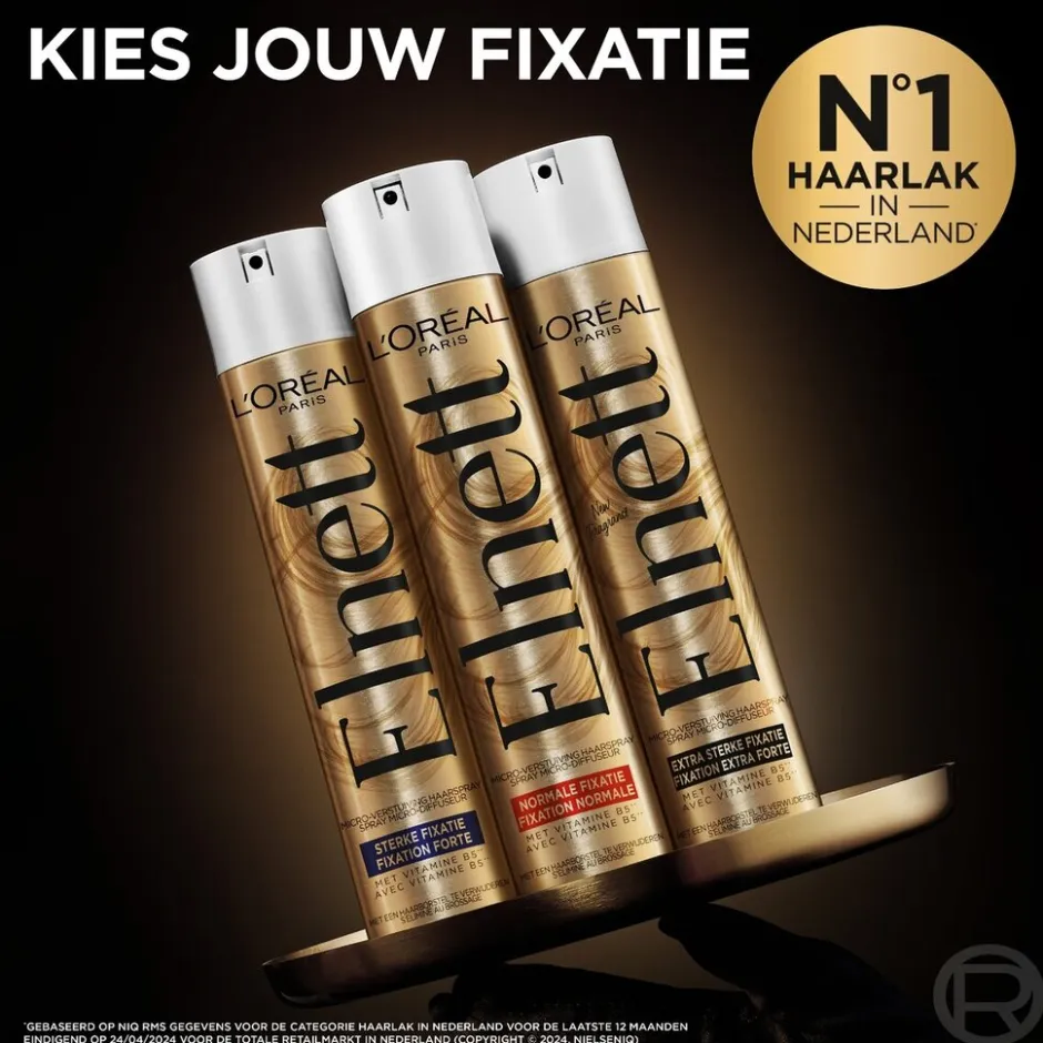 Elnett L'Oréal Paris Satin Normale Fixatie Hairspray< Haarlak
