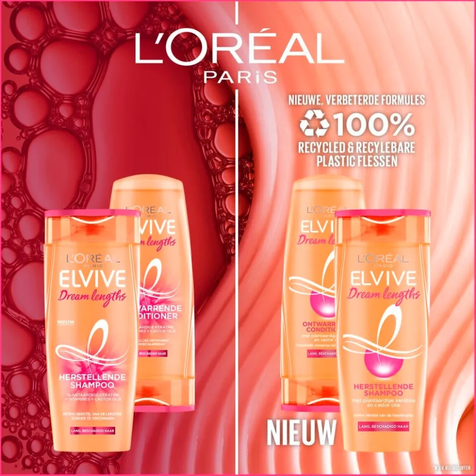 L'Oréal Paris Dream Lengths Conditioner|Elvive Hot