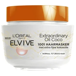 Elvive L'Oréal Paris Extraordinary Oil Fijne Kokosolie 2-In-1 Haarmasker< Haarmasker