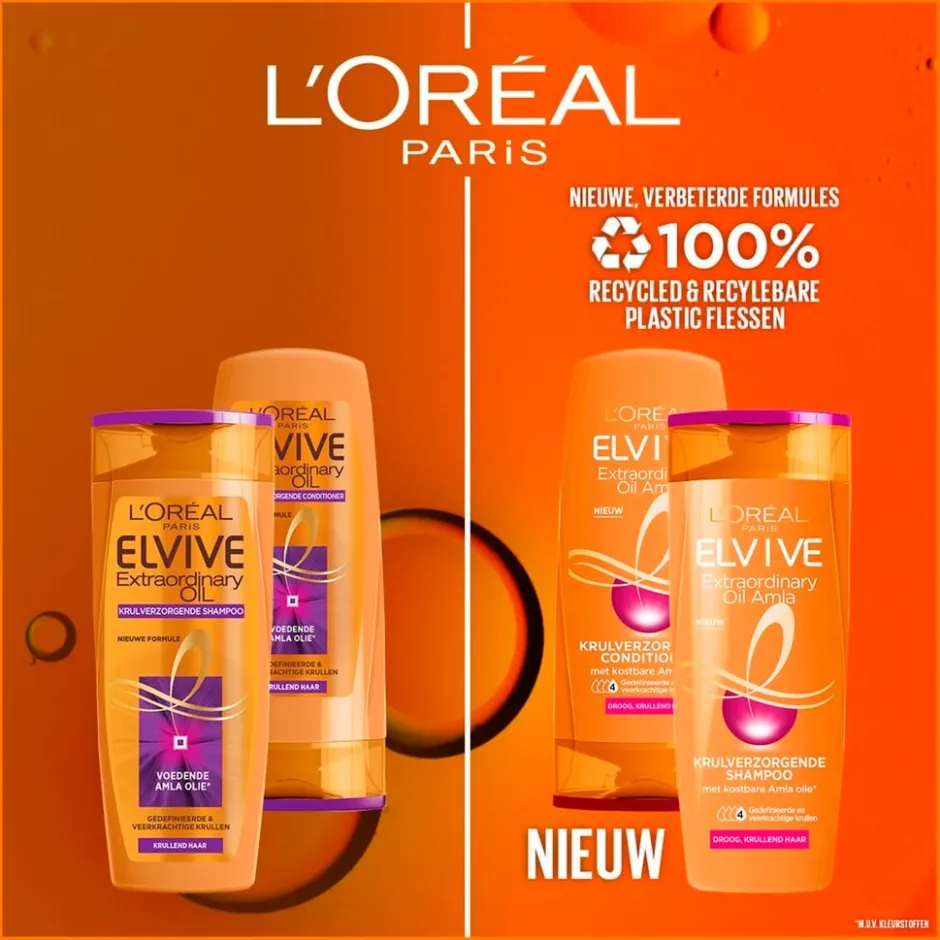 L'Oréal Paris Extraordinary Oil Krulverzorgende Conditioner|Elvive Discount