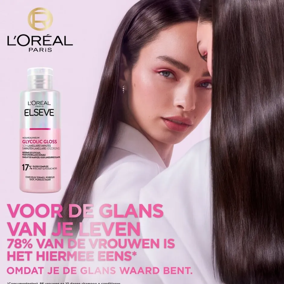 Elvive L'Oréal Paris Glycolic Gloss 5 Minuten Lamellaire Verzorging< Conditioner